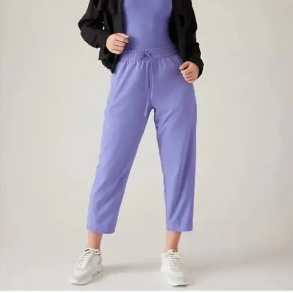 Athleta Straight Leg Ankle Pant Adonis Blue Size 12T